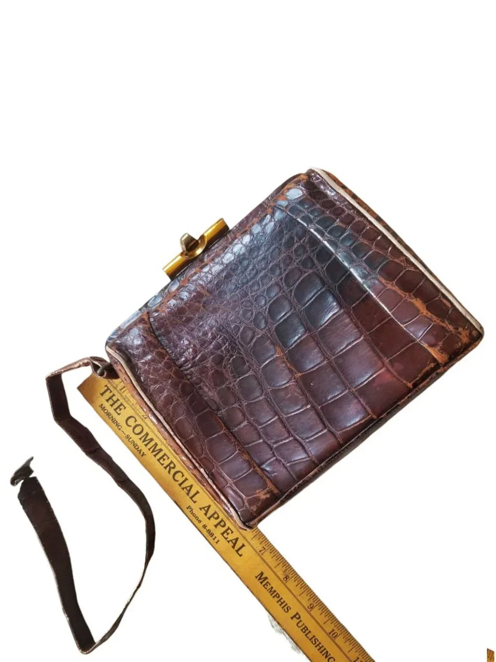 Lizard & Alligator Purses 40s-50s For Display, Costumes, or Use w/Strap Repair